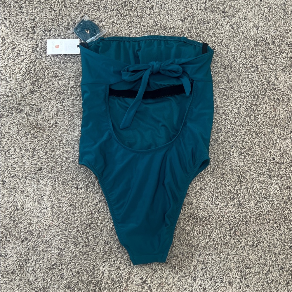 Target Teal One-Piece Swimsuit New with TAGS!